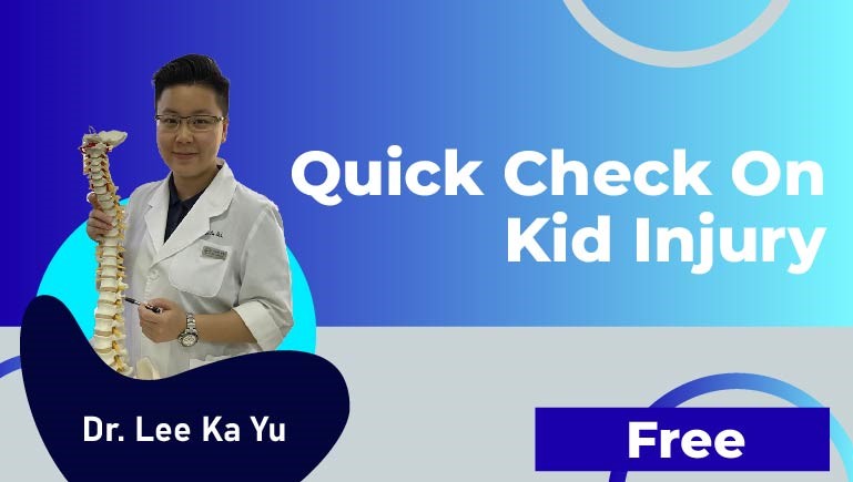 Dr.Lee Ka Yu – quick check on kid injury