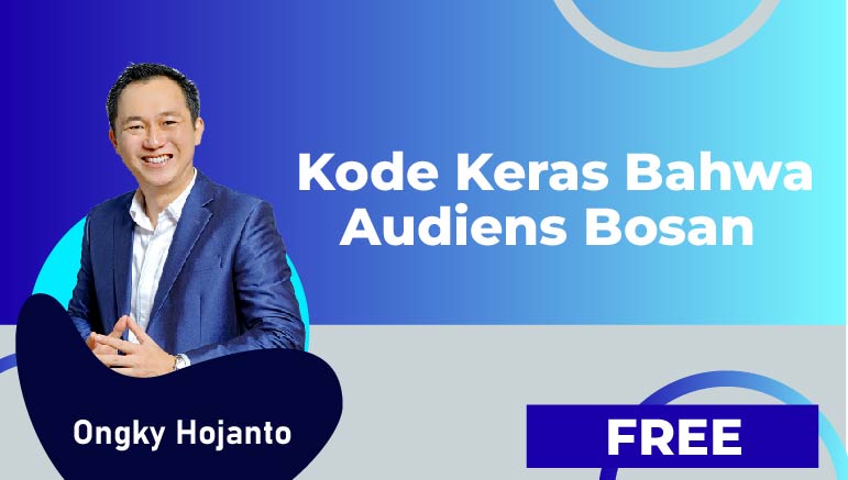 Ongky Hojanto – Hard code the audience