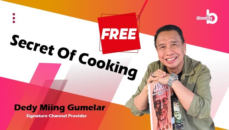 Dedy Miing Gumelar – Secret of cooking