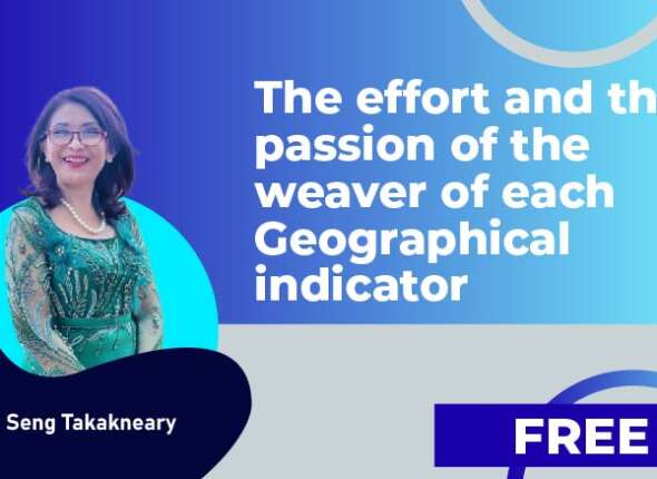 The effort and the passion of the weaver of each Geographical indicator