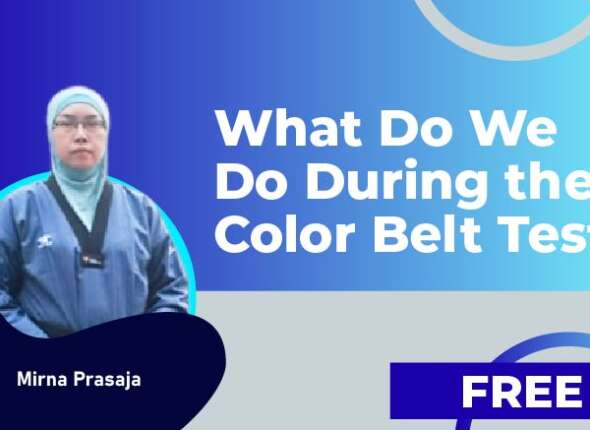 What Do We Do During the Color Belt Test