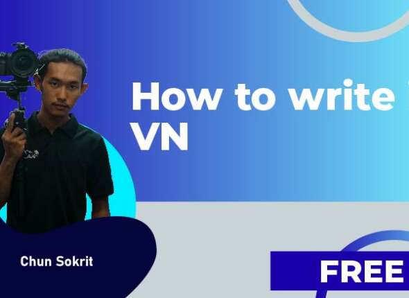How to write in VN