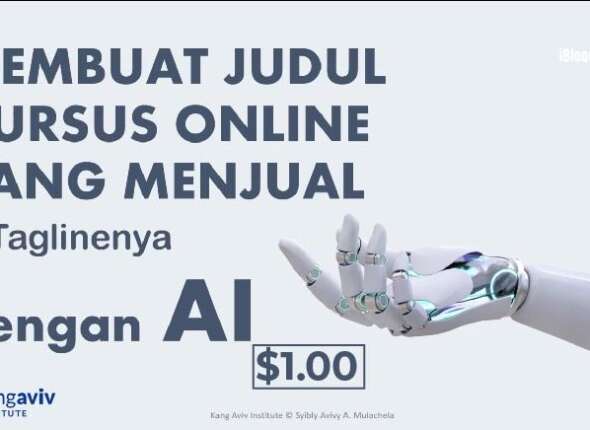Syibly Creating A Selling Online Course Title And Tagline With AI