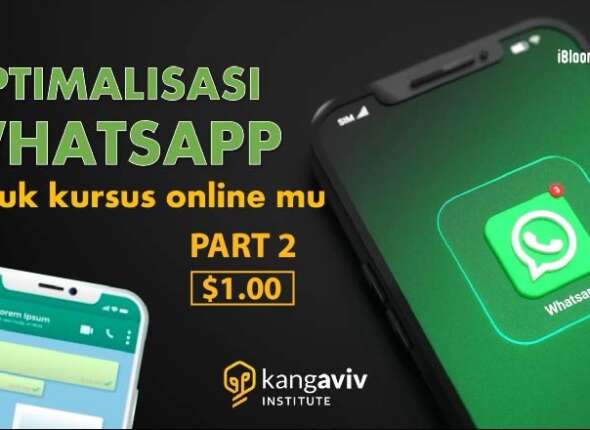Kang Aviv Syibly Whatsapp Marketing Part 1
