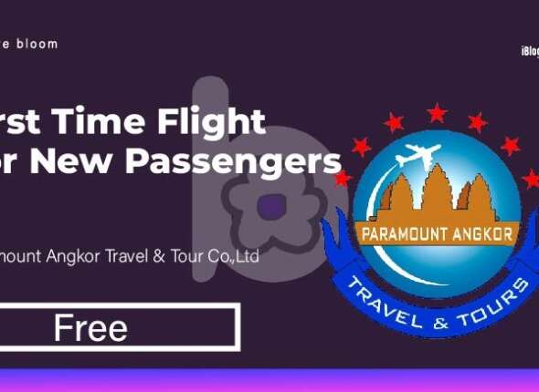 Paramount Angkor Travel First Time Flight