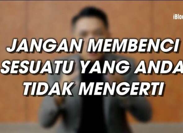 Remaja Tampubolon Don't Hate What You Don't Understand