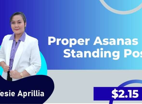 Yesie Aprillia Proper Asanas In Standing Pose