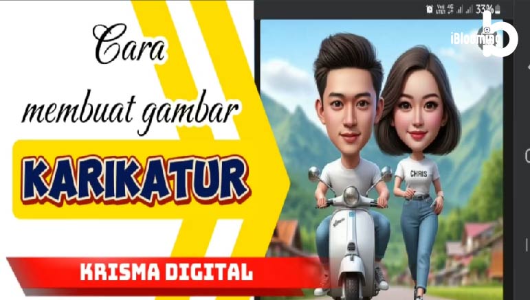 Yunus Kristanto – Very Easy‼️ Create a caricature image with your own face with Bing Image Creator