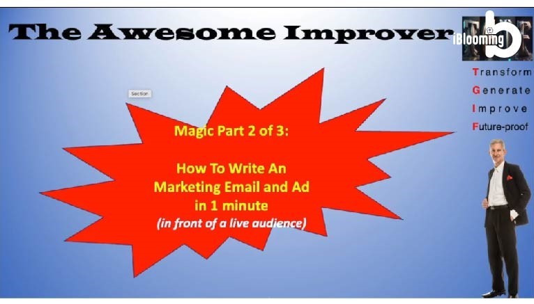 Jochen Siepmann – How To Write An Marketing Email And FB Ad In 1 Minute