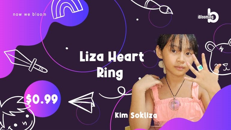 Kim Sokliza – Liza Heart Ring