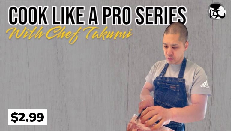 Takumi Akaike – Rank Up and Skill Up your cooking! De-bone a chicken thigh like a PRO!