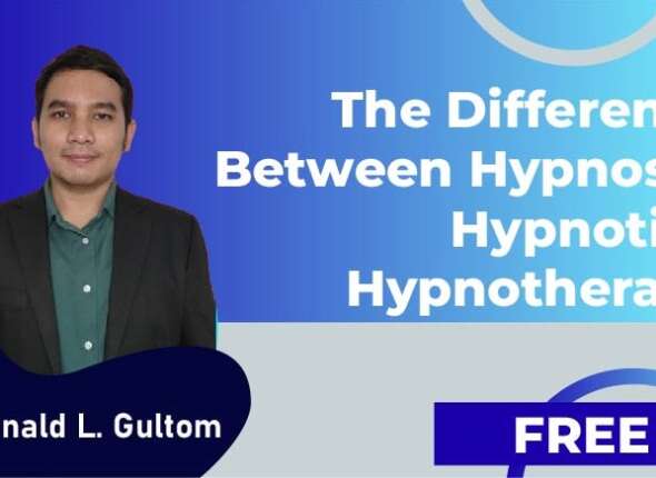 The difference between Hypnosis, Hypnotist, Hypnotherapy