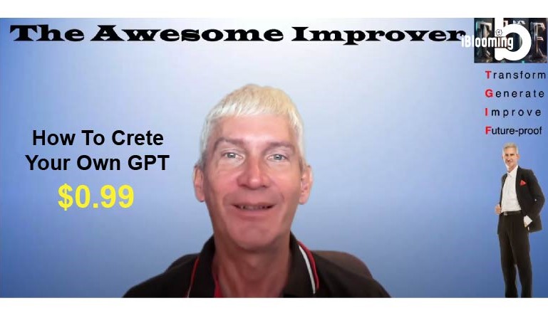 Jochen Siepmann – How To Create Your Own GPT