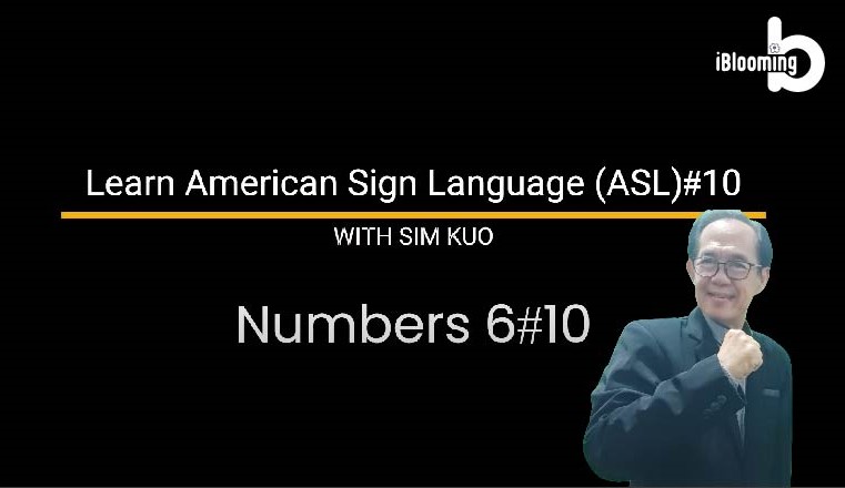 Learn American Sign Language (ASL) with Sim Kuo – Numbers 6#10 — 81-100