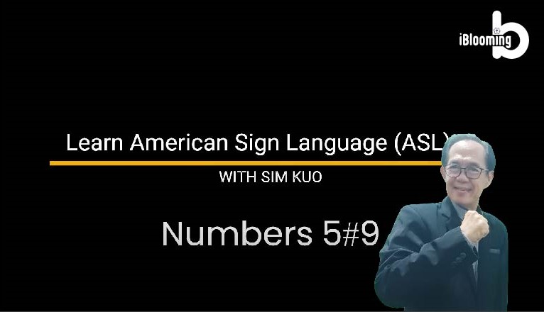 Learn American Sign Language (ASL) with Sim Kuo – Numbers 5#9 — 61-80