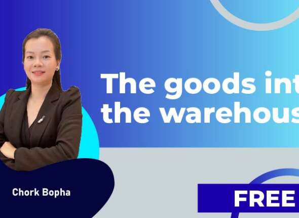 The goods into the warehouse