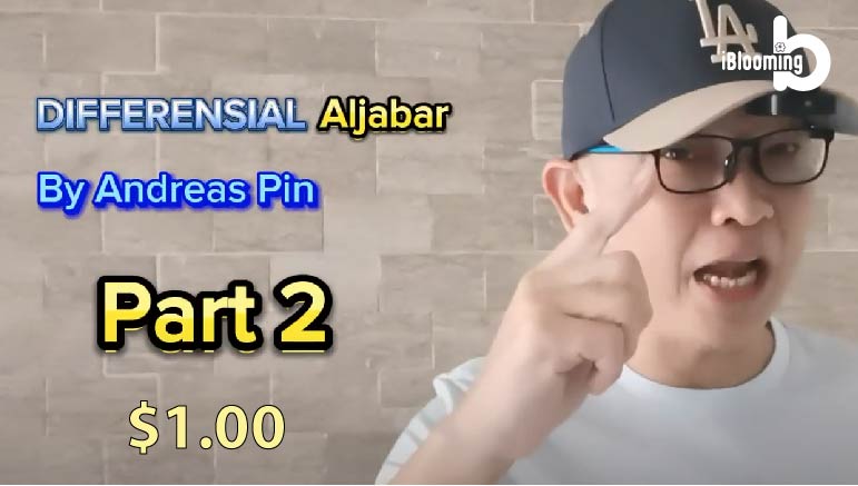 Andreas Pin – Differensial Aljabar (Part 2)