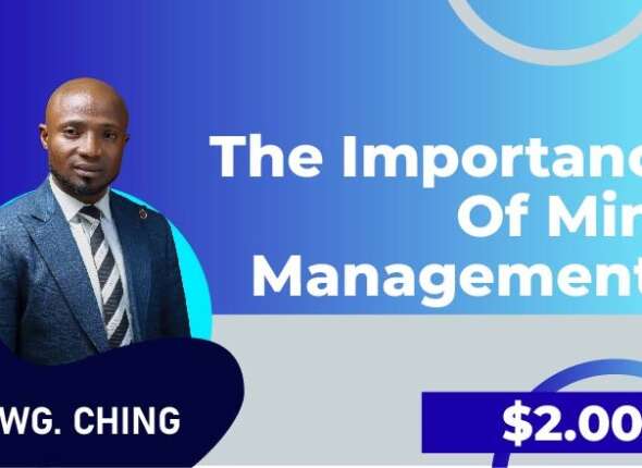 The Importance of mind managment 1