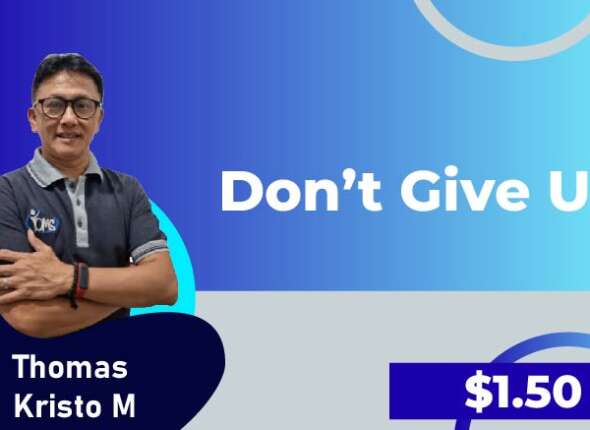 Don't give up