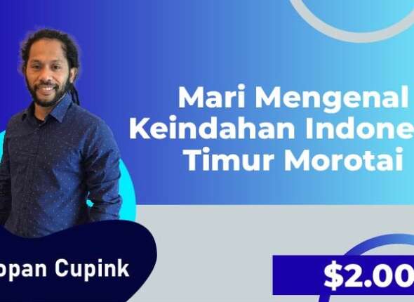 Video perkenal Cupink Topan