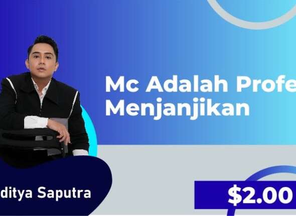 Introduction of Famous Indonesian MC Aditya Saputra