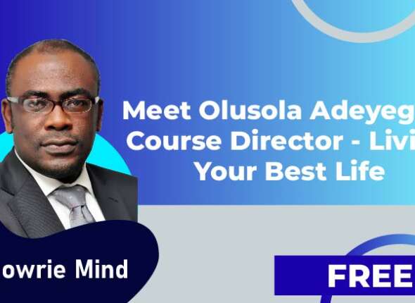 Meet Olusola Adeyegbe Course Director