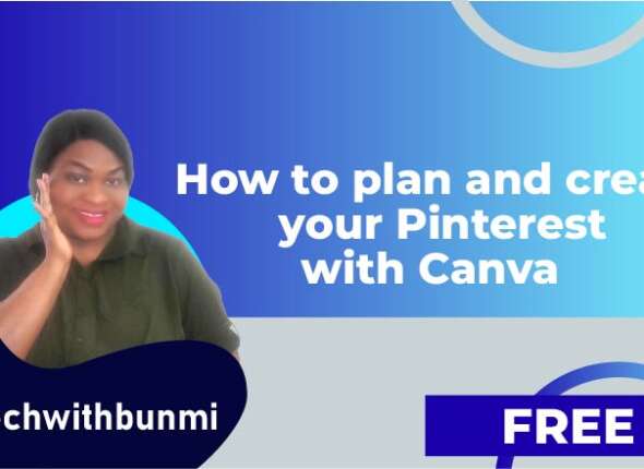 How to plan and create your Pinterest with Canva
