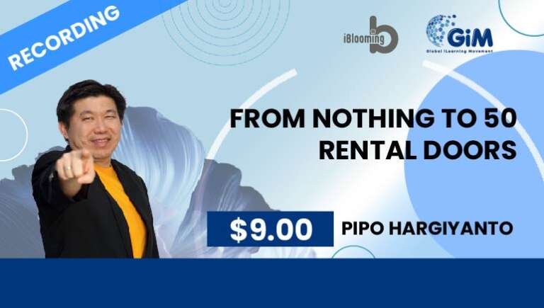 Pipo Hargiyanto – From Nothing to 50 Rental Doors
