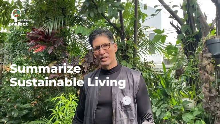 MEGAMIND Project – 5th – Summarize Sustainable Living