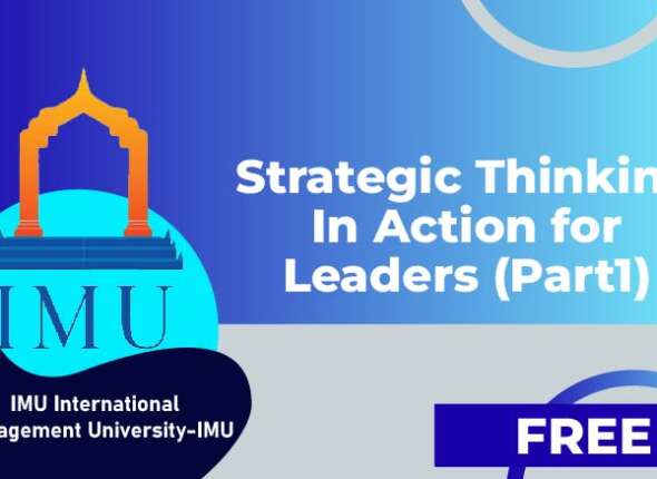 Strategic Thinking In Action for Leaders Part1