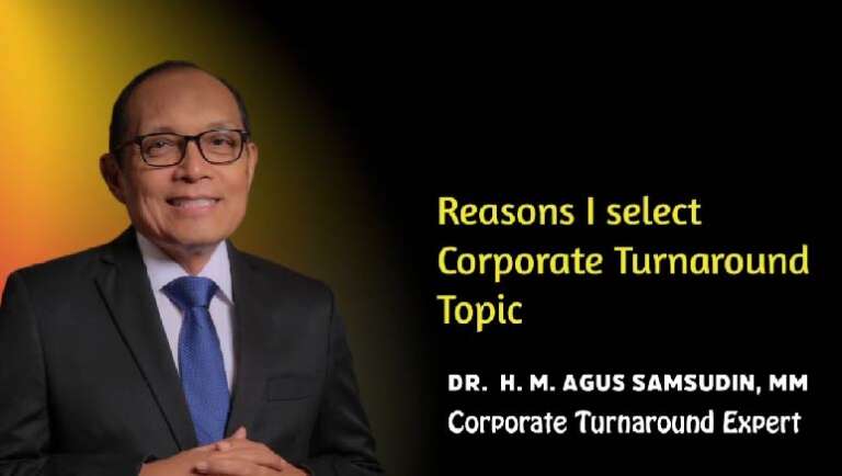 Dr. H.M. Agus Samsudin, MM – Reason Topic Selection