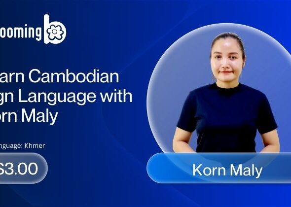 Learn Cambodian Sign Language with Korn Maly
