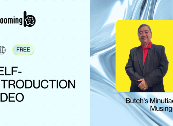 01. Self-Introduction Video