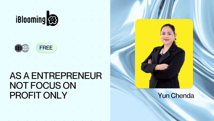 3. As a Entrepreneur not focus on Profit only