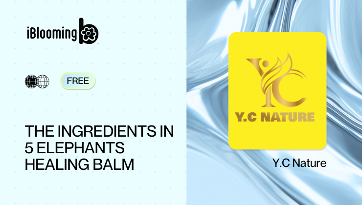 3. The Ingredients in 5 Elephants Healing Balm