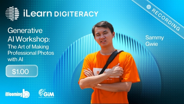 Sammy Gwie – Generative AI Workshop: The Art of Making Professional Photos with AI